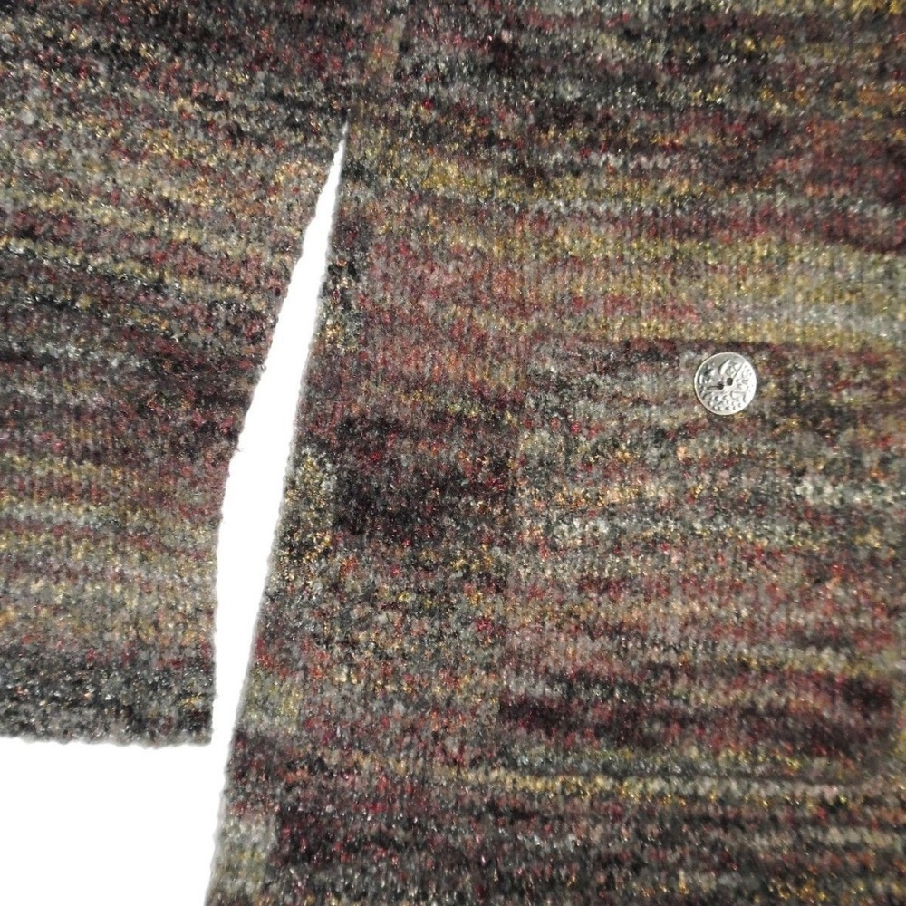Prana Duster Cardigan Brown Gray Open Front - Picture 2 of 5